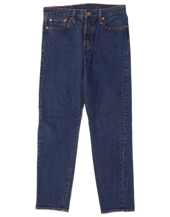 Jeans slim feminino LEVI'S W28 L28 algodão azul