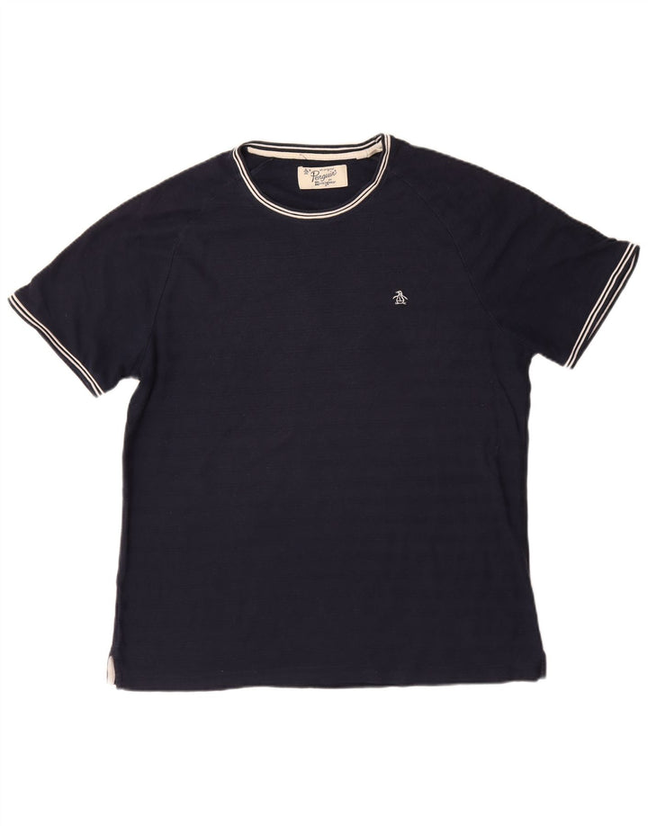 Camiseta masculina Penguin Top XL azul marinho