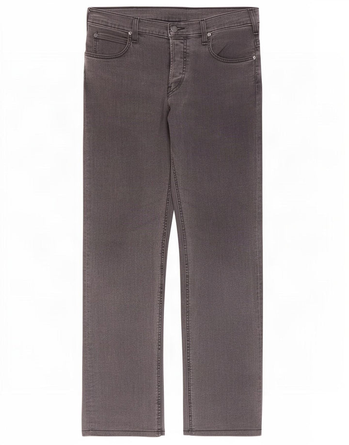 Calça jeans reta masculina Lee W32 L30 preta