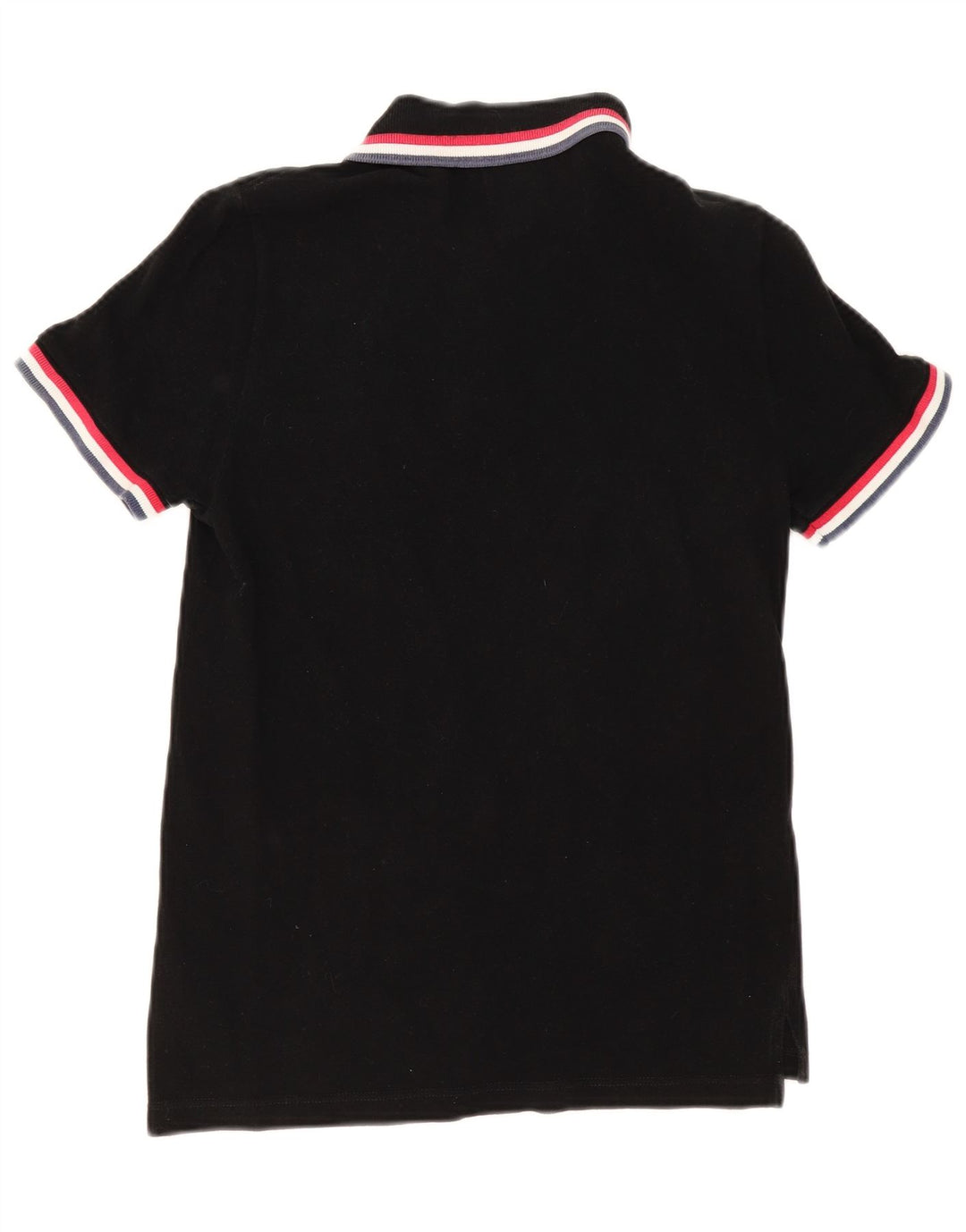 Camisa polo masculina Lacoste tamanho 3 pequeno algodão preto