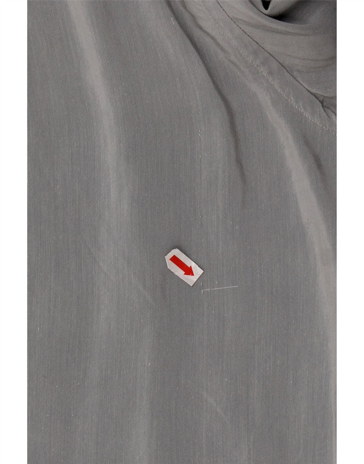 Camisa masculina Daniel Hechter tamanho 16 41 grande cinza