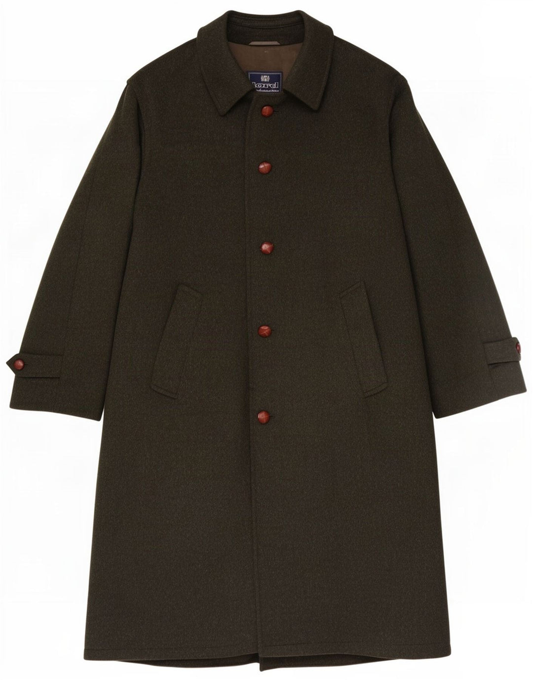 Sobretudo Lord Mens IT 56 3XL Lã Verde
