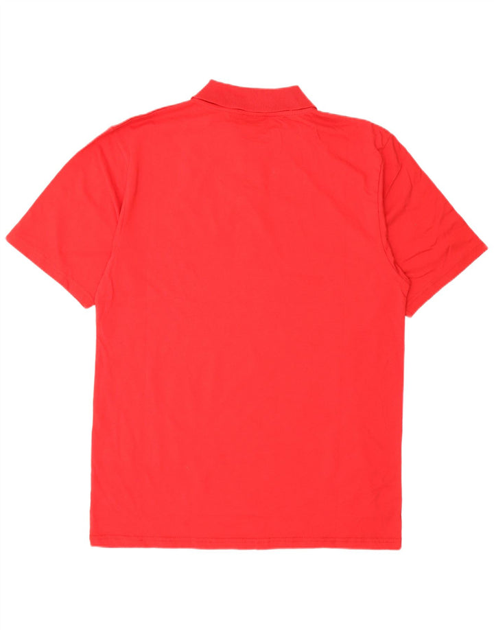 Camisa polo masculina New Balance grande algodão vermelho