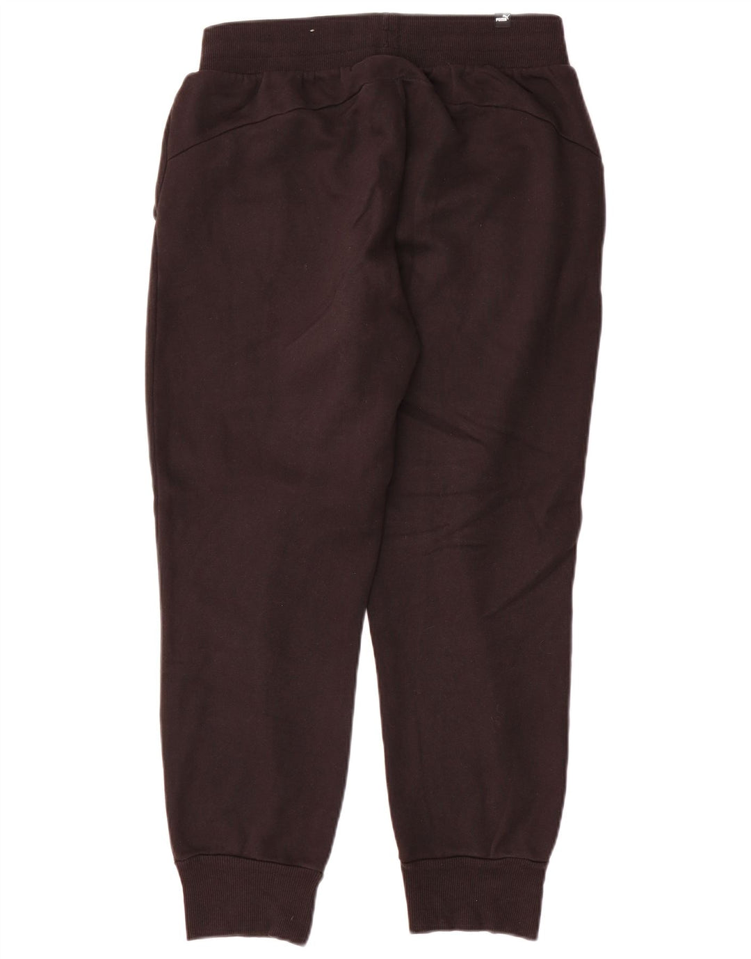 Calça de treino masculina Puma Joggers pequeno algodão preto