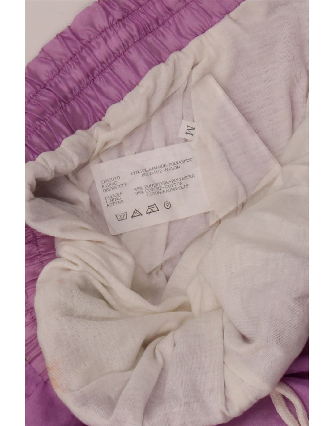 Calça de treino masculina VINTAGE Joggers médio roxo colorblock