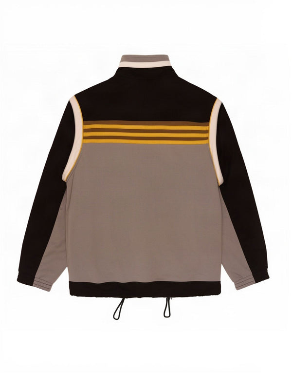 Fila Mens Tracksuit Top Jacket IT 50 Poliéster Colourblock Cinza Médio