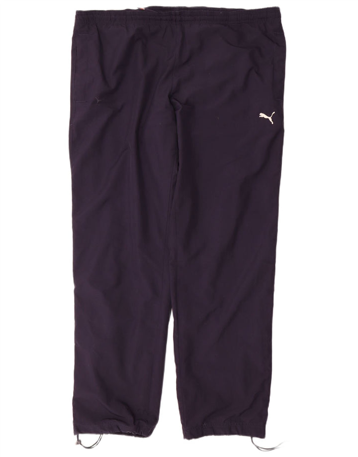 Calça de treino masculina Puma Joggers grande azul marinho