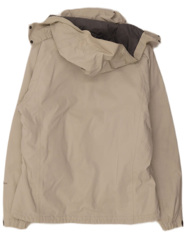 Jaqueta corta-vento feminina com capuz The North Face UK 16 grande off white