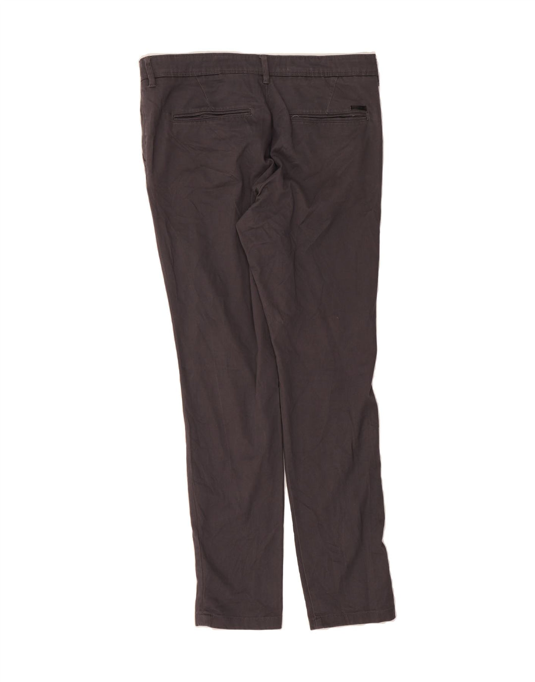 JACK & JONES Mens Marco Slim Chino Trousers  W32 L31 Grey Cotton Vintage Jack & Jones and Second-Hand Jack & Jones from Messina Hembry 