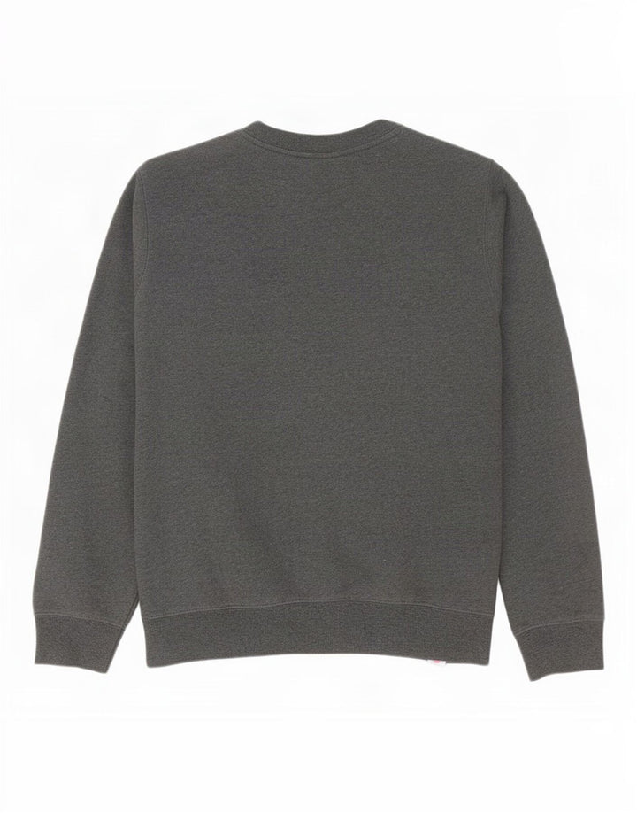 Dickies moletom gráfico masculino jumper grande algodão cinza
