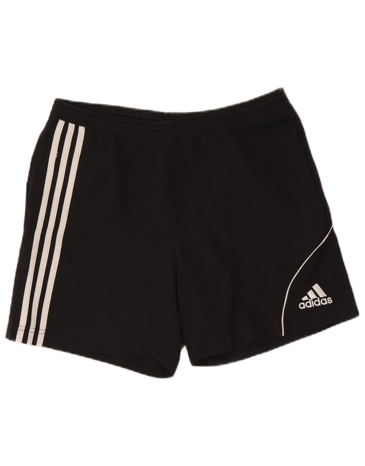 Shorts esportivos Adidas meninos 13-14 anos preto poliéster