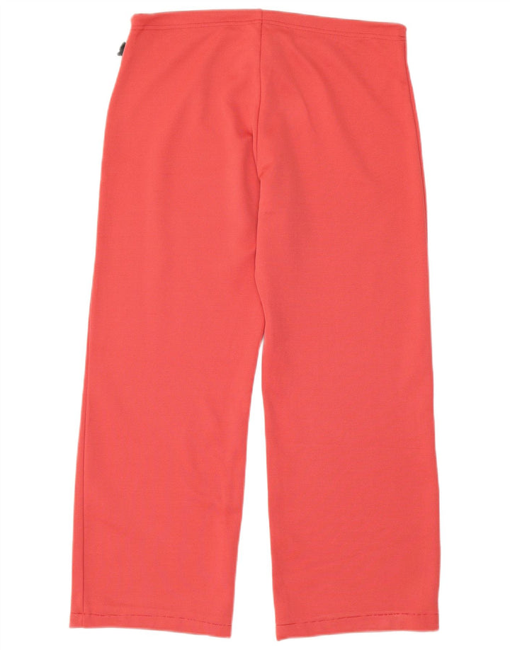 Calça de treino feminina Asics Joggers UK 14 grande poliéster rosa