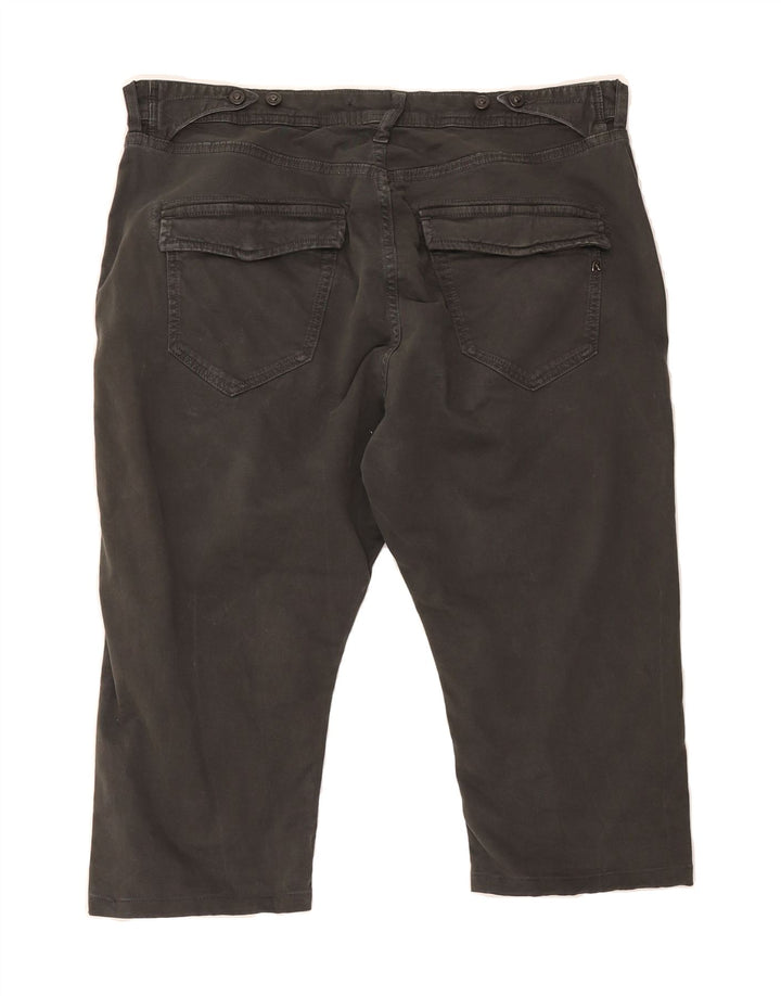 REPLAY Womens Pilar Straight Capri Trousers W29 L17 Grey Cotton Vintage Replay and Second-Hand Replay from Messina Hembry 