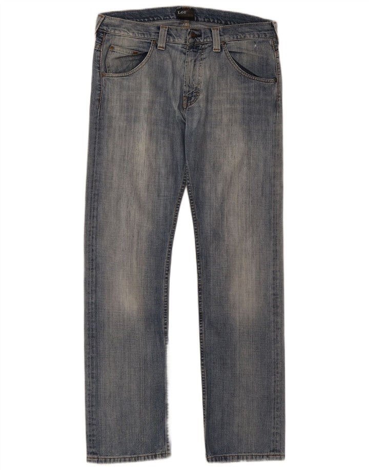 Calça jeans reta masculina Lee W34 L33 azul