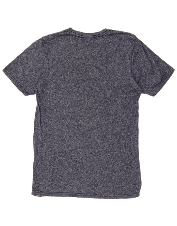 Camiseta masculina Rip Curl com estampa gráfica pequena azul marinho