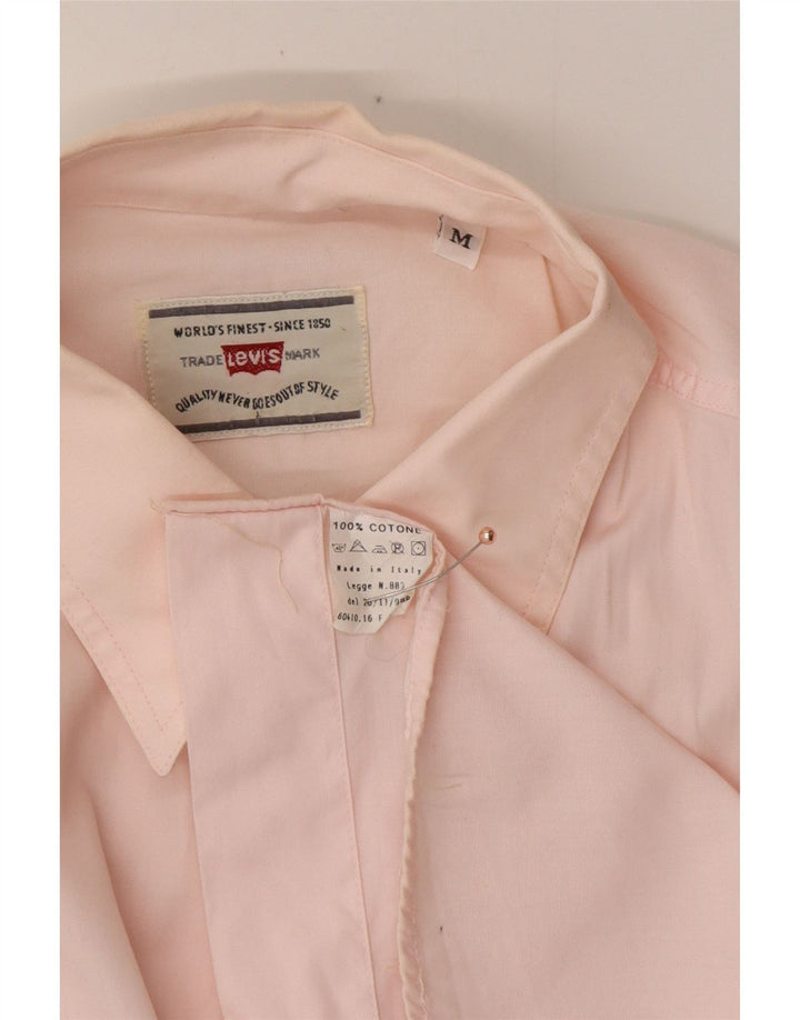 Camisa masculina LEVI'S médio rosa algodão clássico