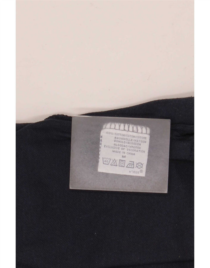 Camisa polo masculina Fred Perry médio algodão azul marinho