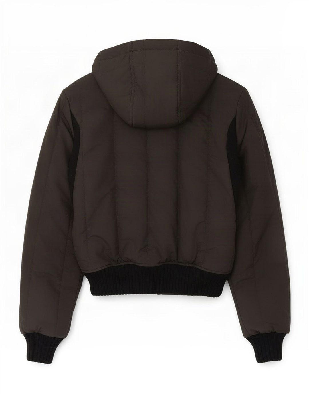 Jaqueta corta-vento feminina com capuz Refrigiwear UK 8 poliéster cinza pequeno