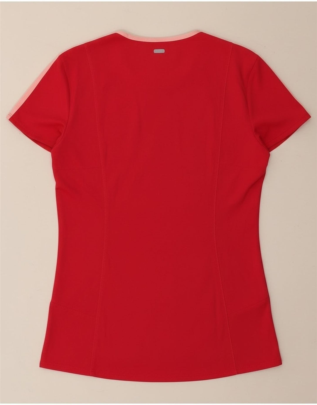 Camiseta Feminina Adidas Climalite Top UK 8/10 Pequena Rosa Poliéster