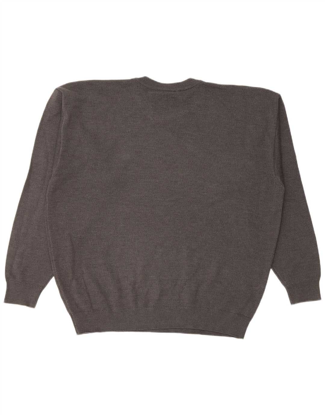 Suéter masculino Lacoste com gola redonda XL lã cinza
