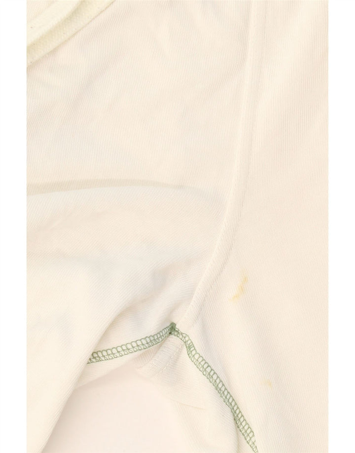 Shorts esportivos masculinos NIKE médio branco algodão