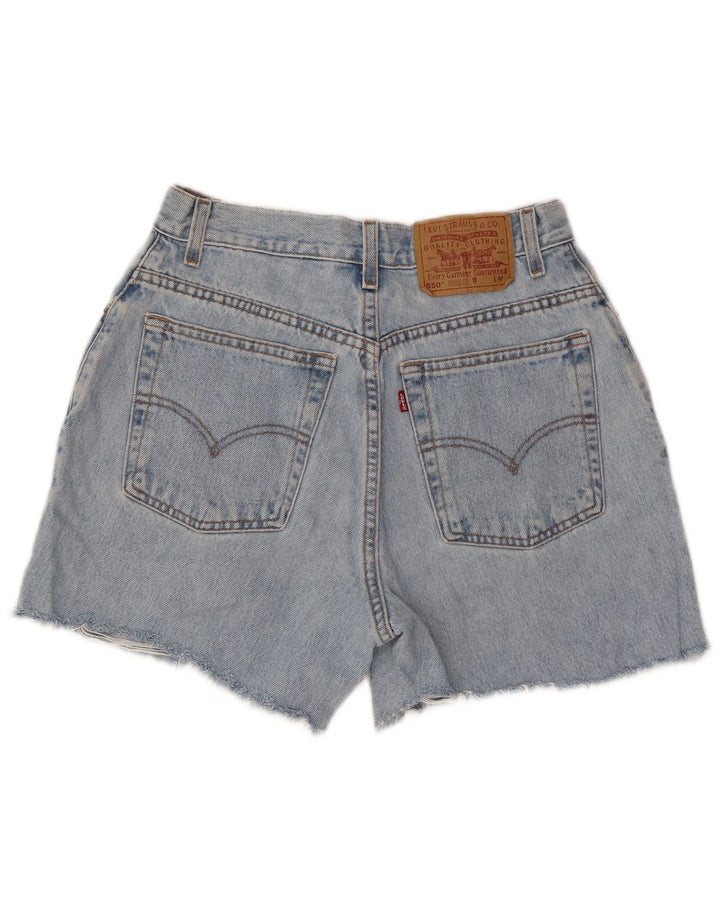 Shorts jeans feminino LEVI'S 550 Distressed Relaxed Fit médio W28 azul