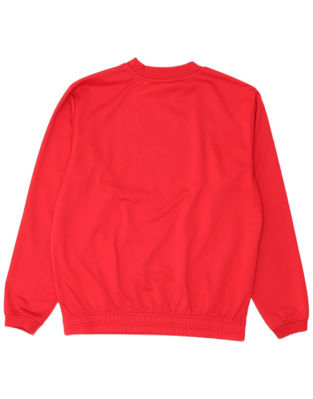Asics Masculino Regular Fit Suéter Jumper Médio Vermelho Poliéster Esportes