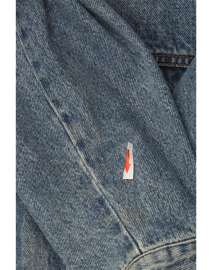 Jaqueta jeans masculina Casucci UK 42 XL azul