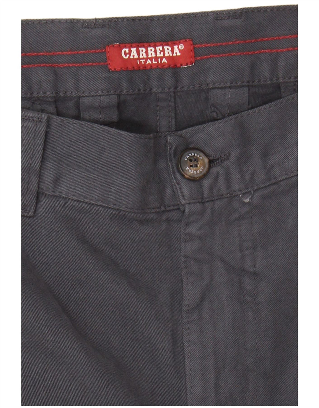 Calça cargo reta masculina CARRERA W36 L35 cinza