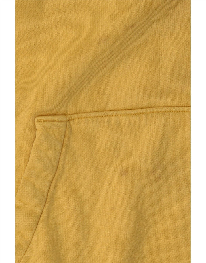HOLLISTER Mens Hoodie Jumper Small Yellow Cotton Vintage Hollister and Second-Hand Hollister from Messina Hembry 