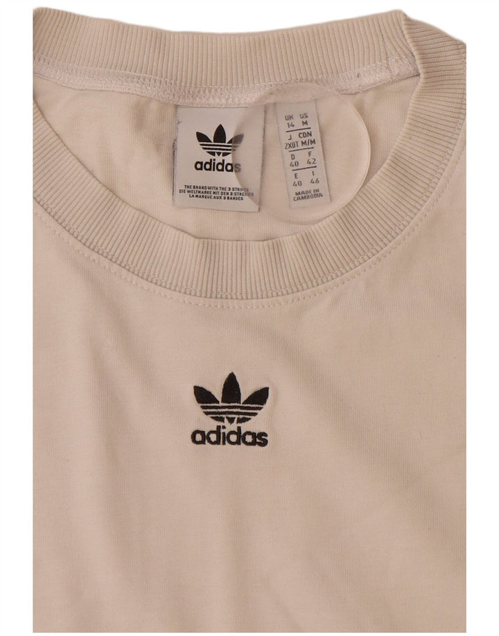 Camiseta Adidas Feminina Gráfica Top UK 14 Grande Branco
