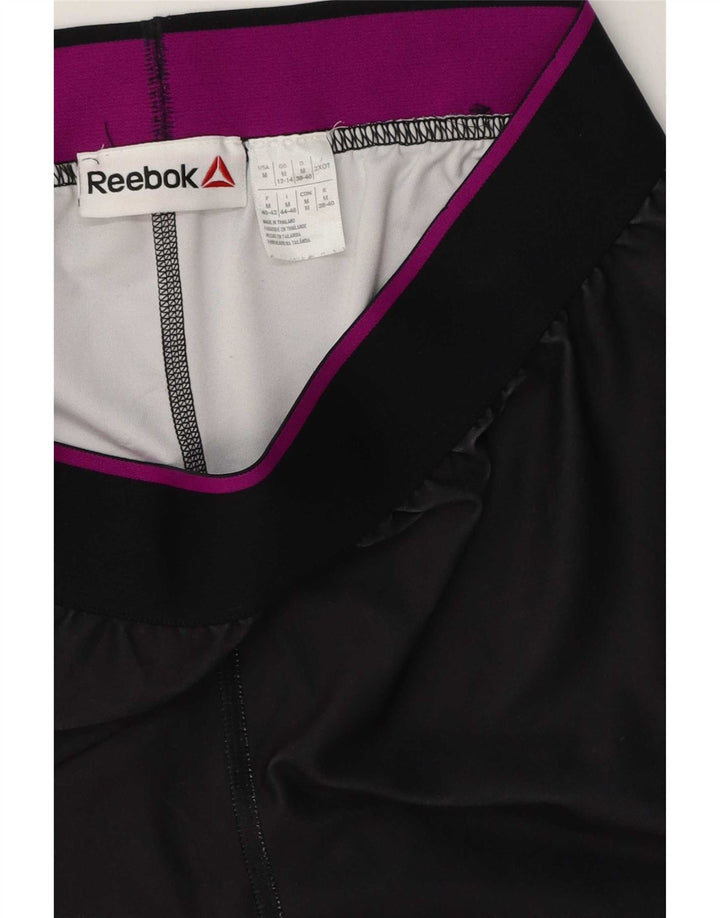 Leggings Reebok Graphic Feminino UK 12/14 Médio Preto Colorblock