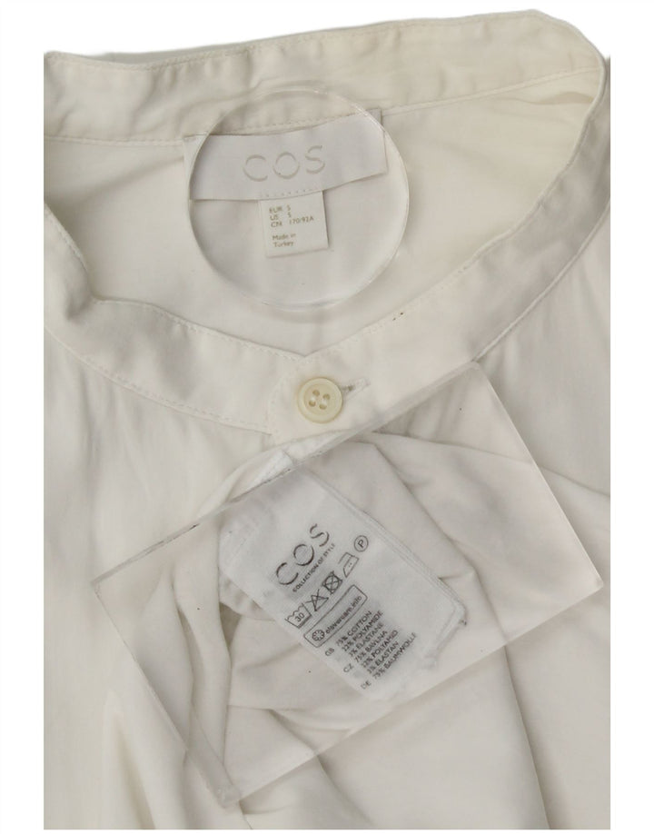 Camisa pulôver masculina Cos pequena de algodão branco