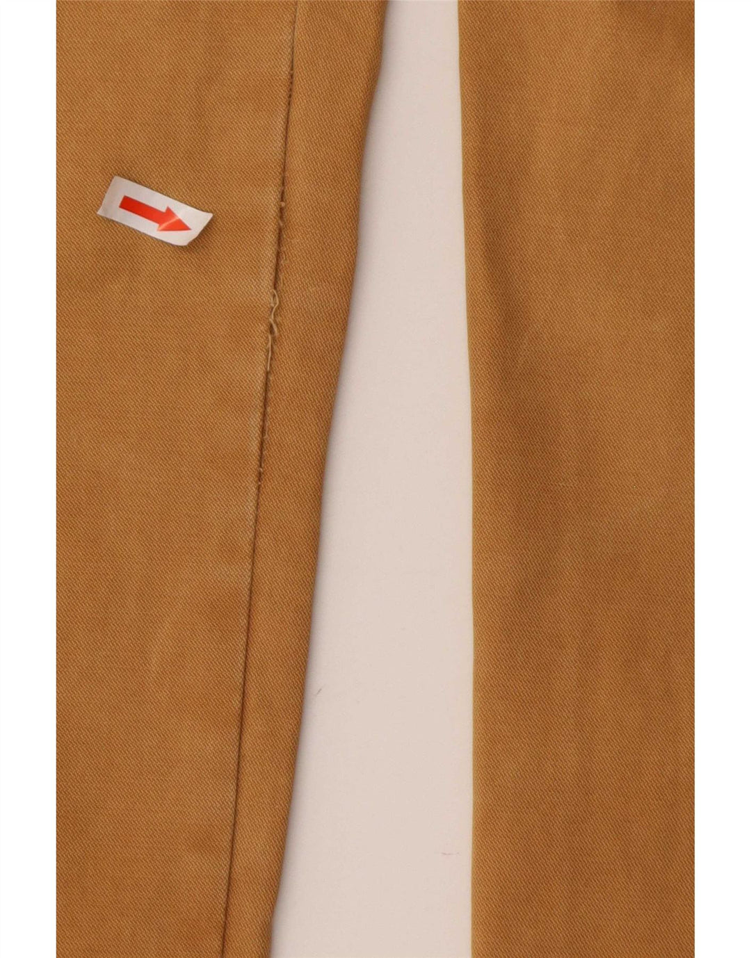 Calça Chino Slim Masculina Pull & Bear EU 44 Grande W34 L32 Algodão Bege