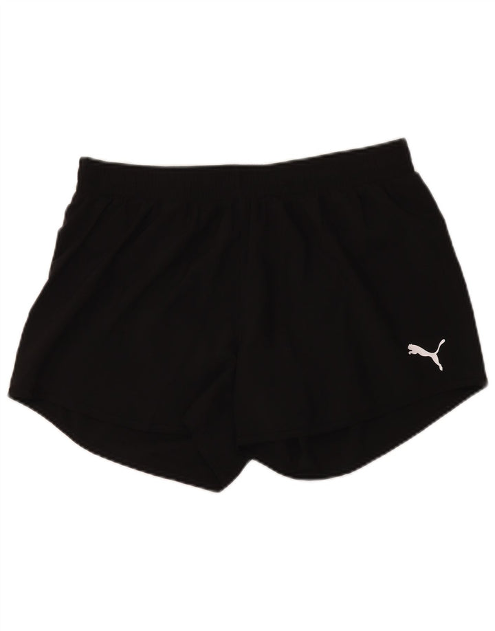 Shorts esportivos femininos Puma UK 18 XL preto poliéster