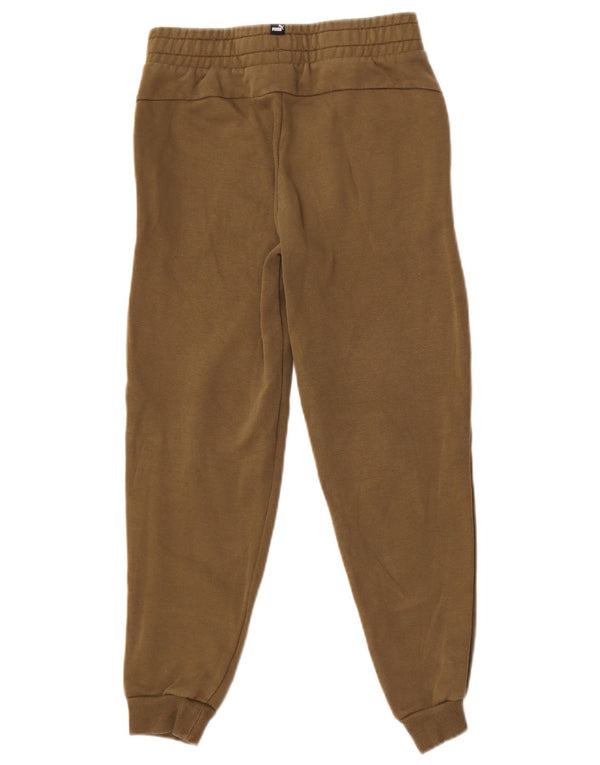 Puma Meninos Calças de Treino Joggers 11-12 Anos Poliéster Cáqui