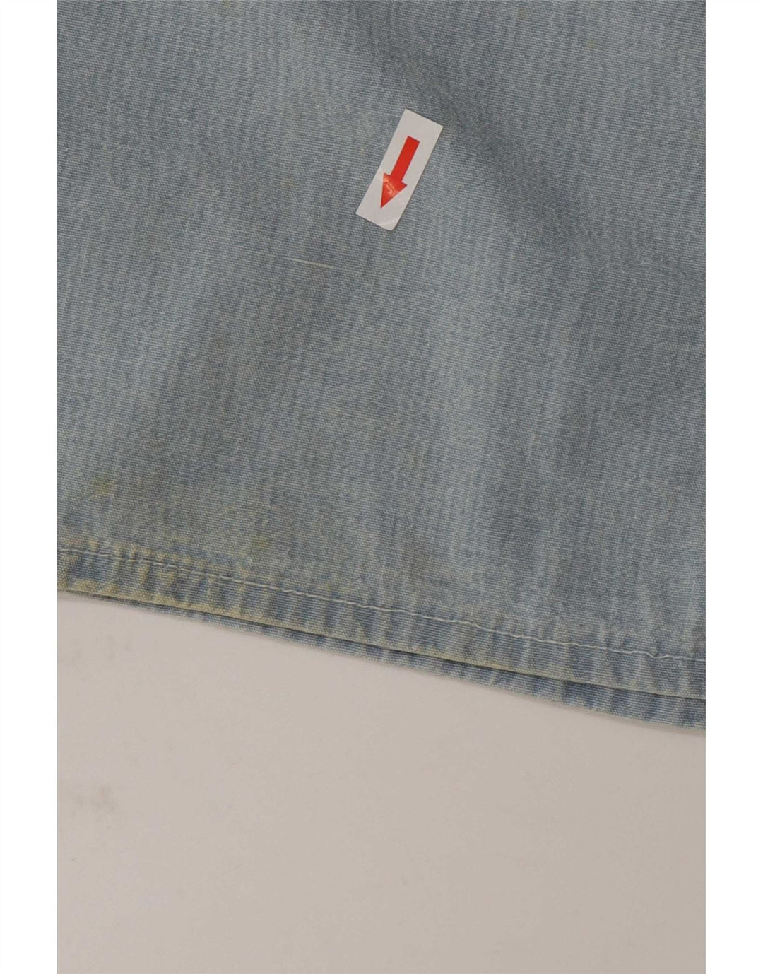 Bermuda masculina Fordocks IT 46 pequena W30 azul patchwork algodão
