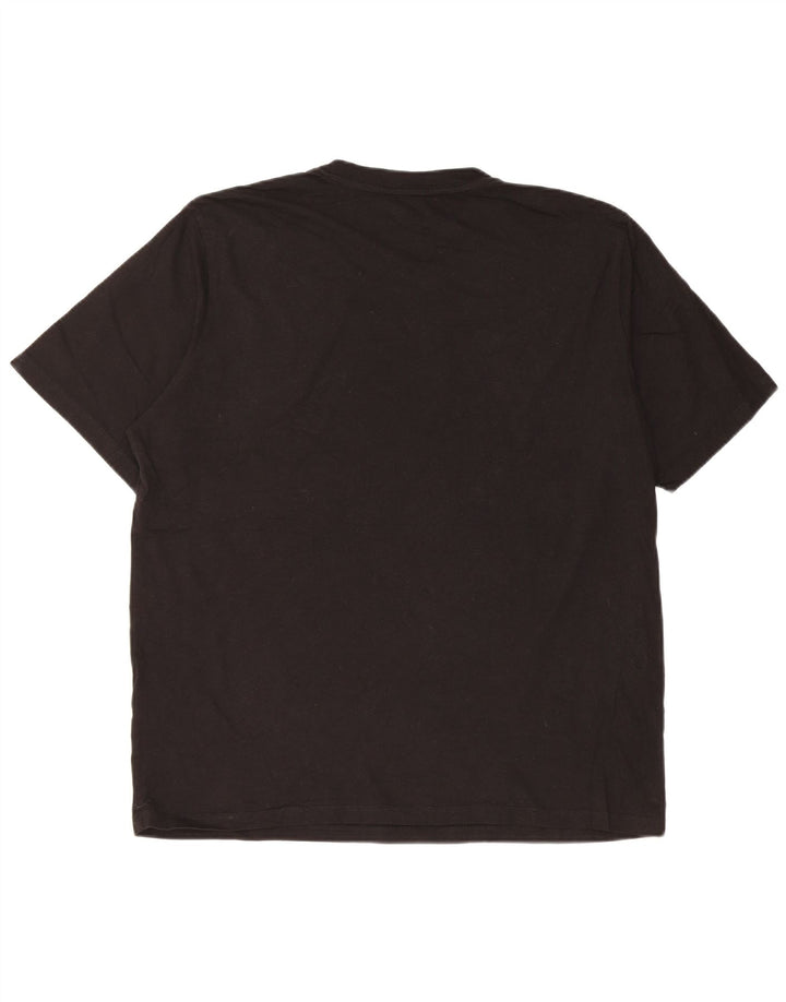 Camiseta gráfica masculina Jack & Jones Top XL preta