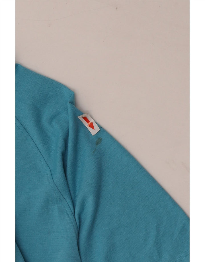 Camiseta masculina Under Armour Top poliéster azul médio