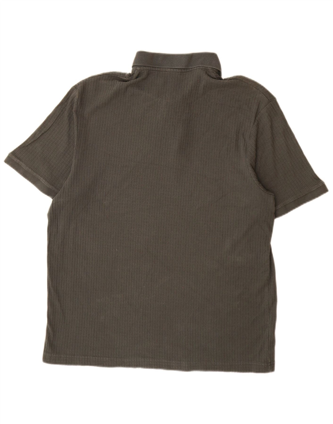 Camisa polo masculina Zara cinza médio