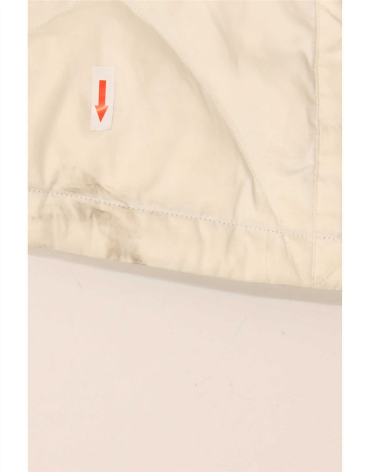 Jaqueta acolchoada feminina The North Face UK 16 grande nylon branco