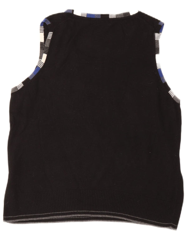 Colete feminino Hobbs Top UK 16 grande algodão preto
