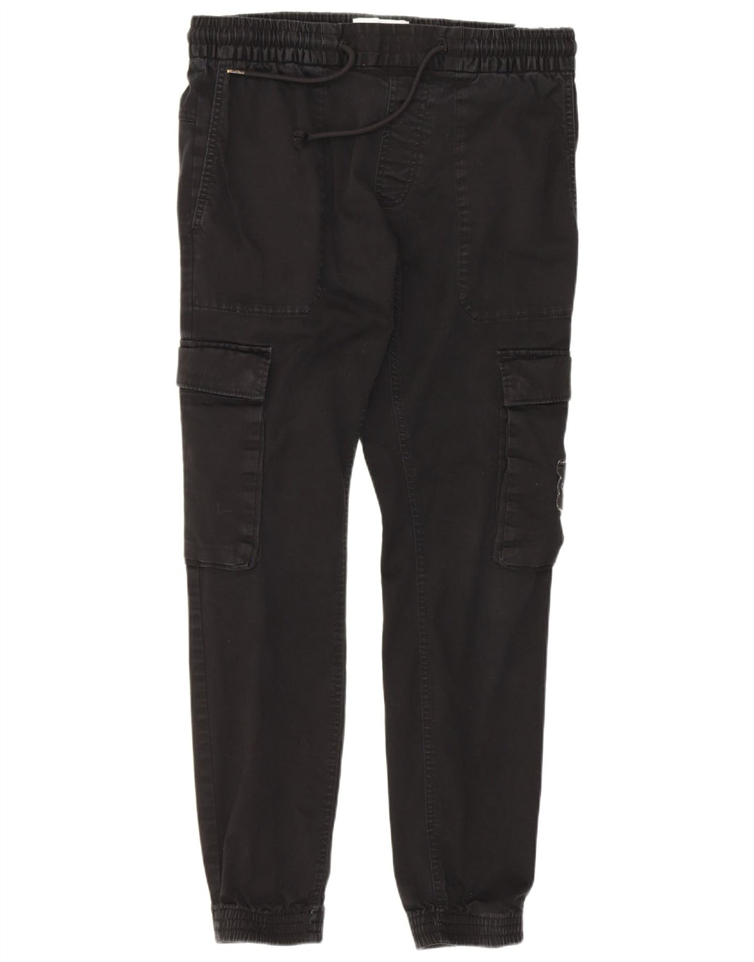 Calça jogger feminina Calvin Klein Cargo médio W30 L28 algodão preto