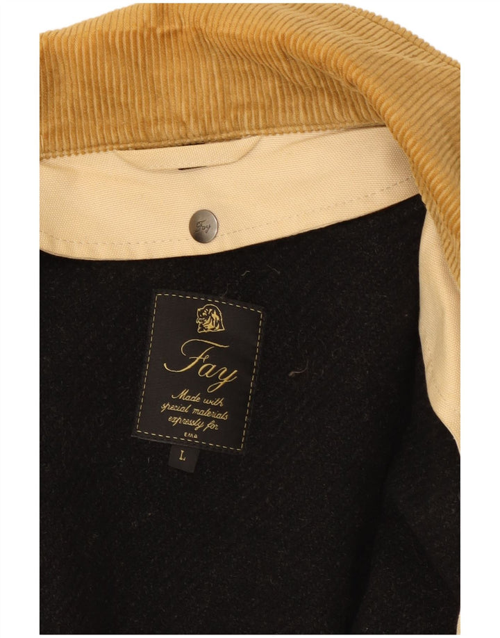 Fay Womens Duffle Coat UK 16 Grande Bege