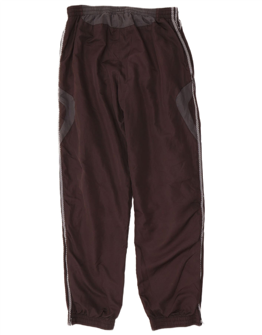 Calça de treino masculina Adidas Joggers XL marrom colorblock poliéster