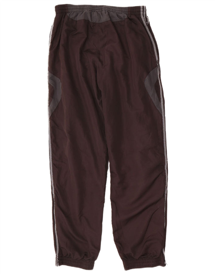 Calça de treino masculina Adidas Joggers XL marrom colorblock poliéster