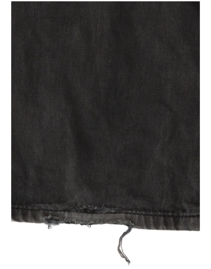 Levi's Masculino 504 Straight Jeans W33 L34 Cinza Algodão