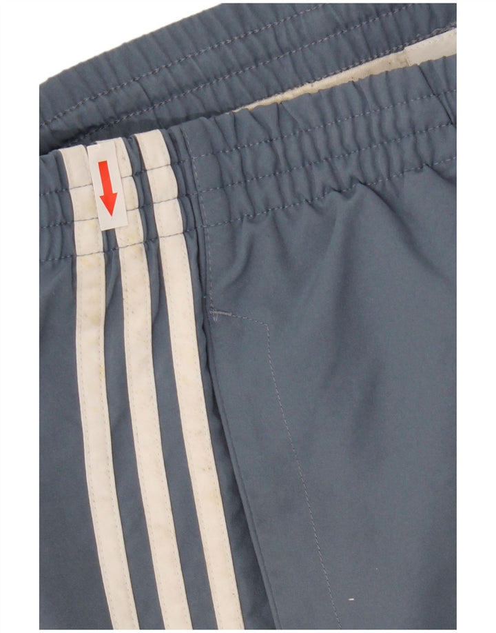 Shorts esportivos masculinos Adidas XL azul poliéster