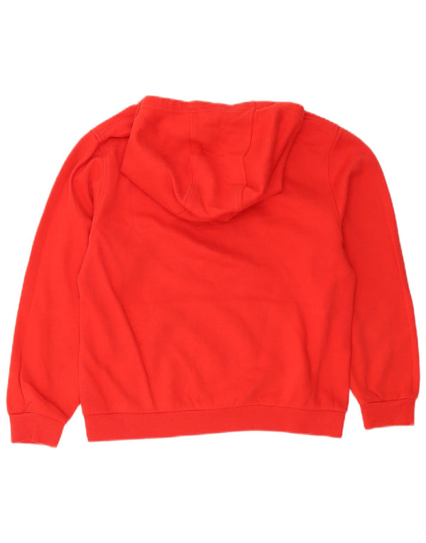 Jumper com capuz Nike Boys 13-14 anos XL vermelho algodão