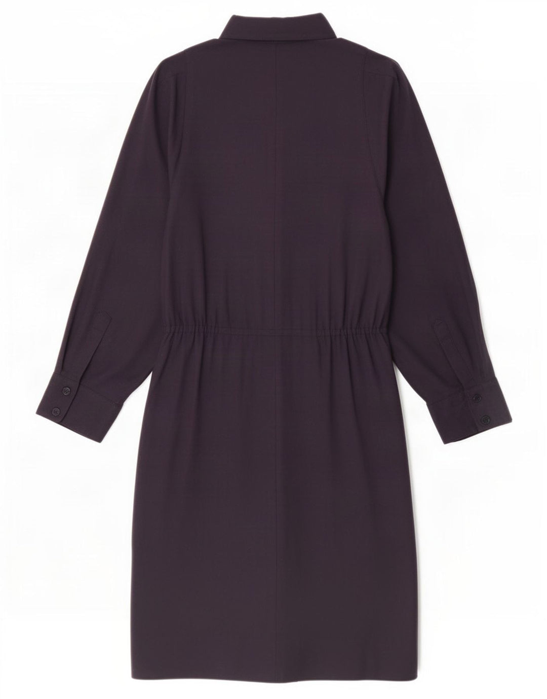 Luisa Spagnoli vestido evasê feminino IT 44 lã azul marinho médio